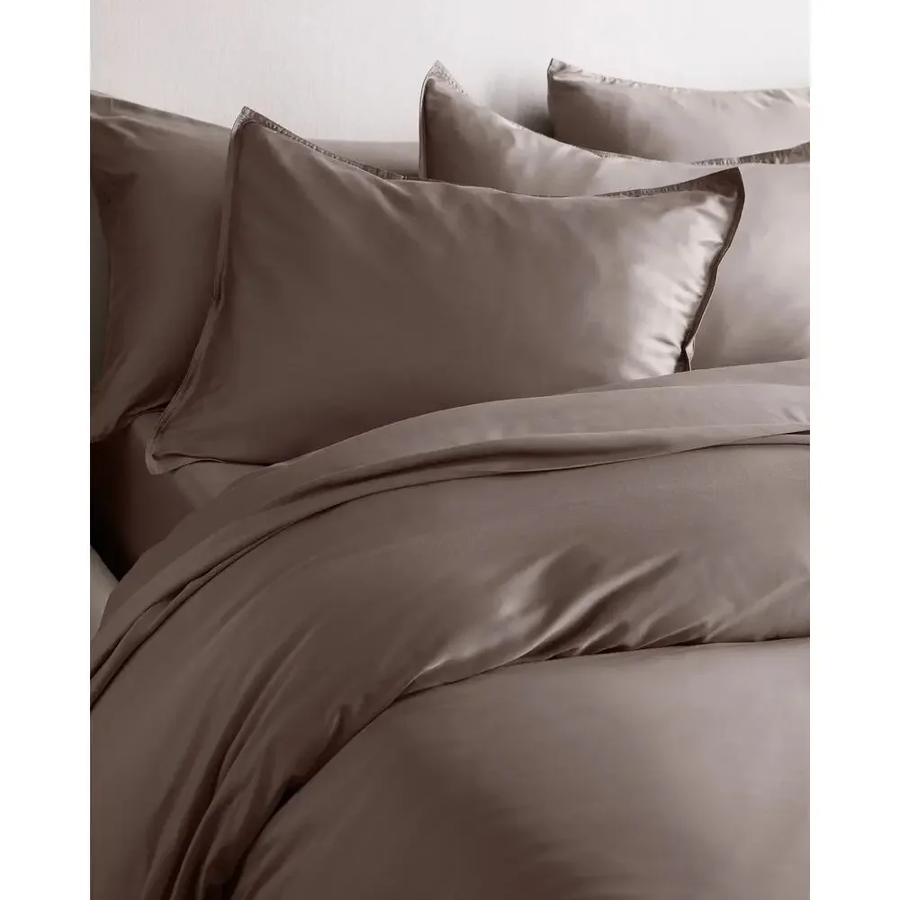 Quince Bamboo Duvet Cover Set King/Cal King Stone NWOT